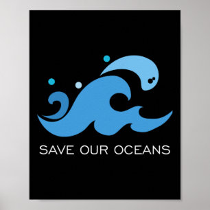Poster Guarde nossa mensagem ambiental do Dia da Terra