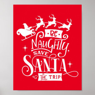 Poster Guarde Papais noeis De Trip De Natal