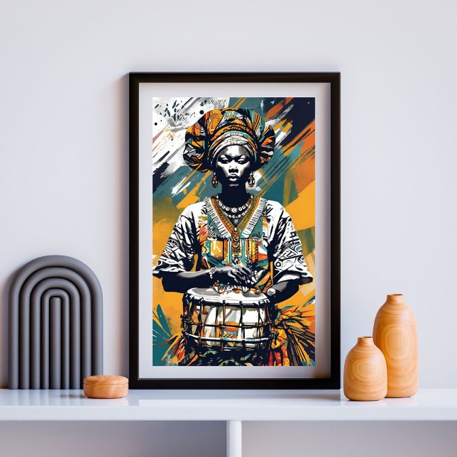 Poster Guardiã do Ritmo (Criador carregado)