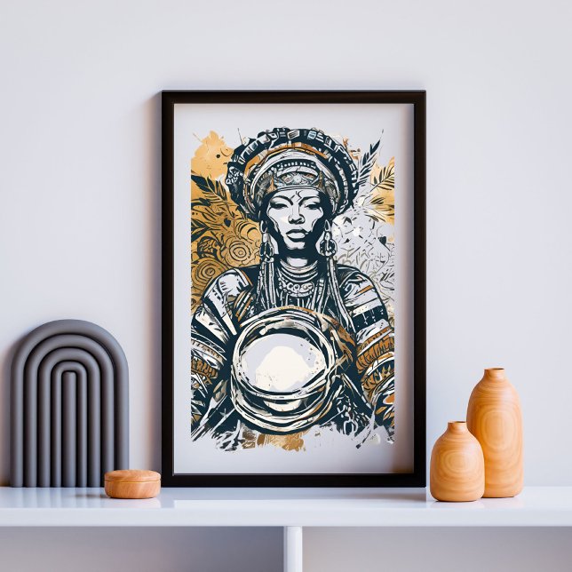 Poster Guardiã do Tambor Sagrado (Criador carregado)