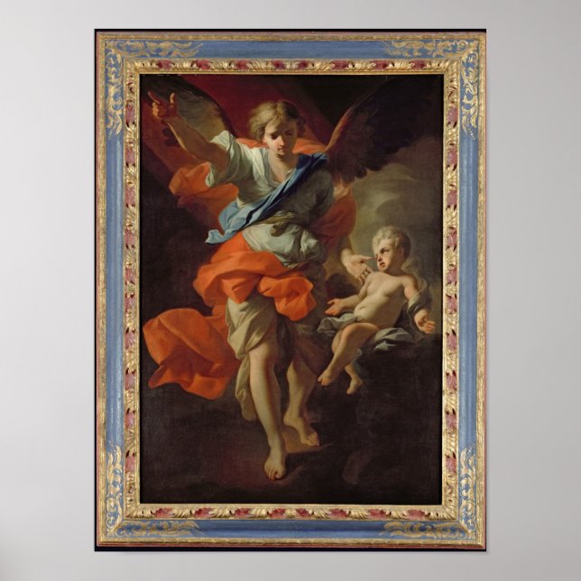 Póster Guardian Angel, c.1685-94 (Frente)