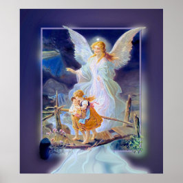 Poster Guardian Angel, Children and Bridge (Exclusivo)
