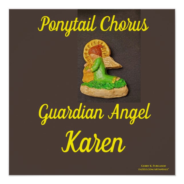 PÓSTER GUARDIAN ANGEL KAREN (Frente)