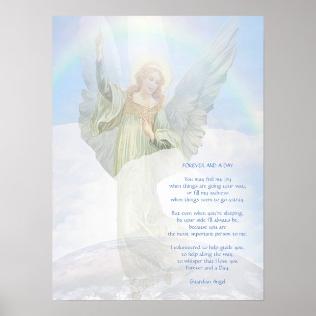 Póster Guardian Angel Poem (Frente)