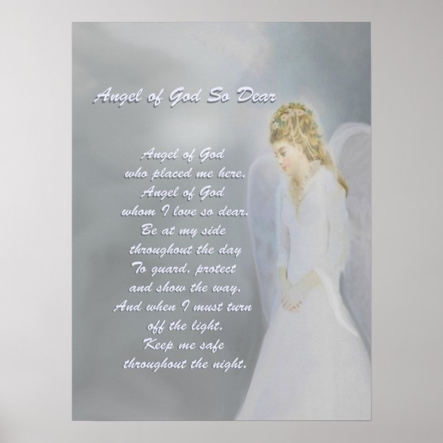 Póster Guardian Angel Prayer (Frente)