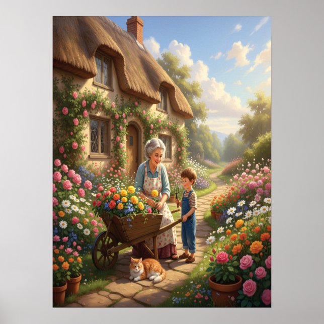 Poster Guardian of the Sacred Fire (Frente)