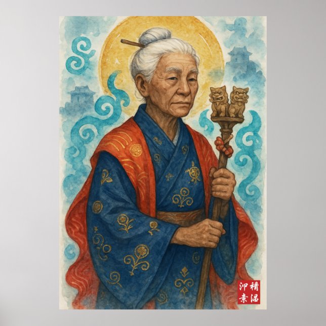 Poster Guardião Ancestral Kagu (Frente)