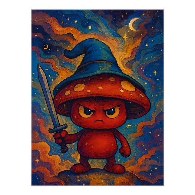 Póster Guardião Cósmico (Frente)