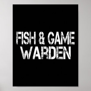 Poster Guardião de Peixes e Caça Fantasia Preguiçosa de H