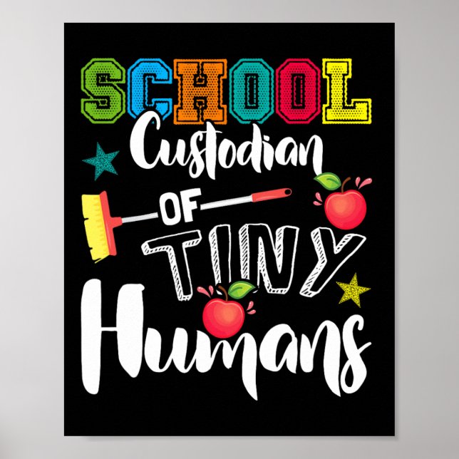 Poster Guardião De Pequenos Humanos - De Volta À Escola - (Frente)