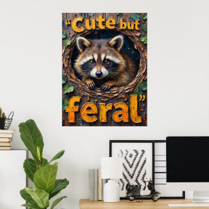 Poster Guardião do Ninho: Perch do Raccoon