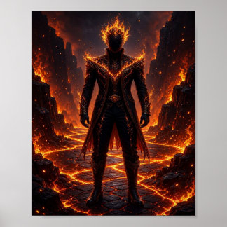 Poster Guardião Infernal do Fogo Fantasia