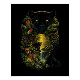 Póster Guardiões da Natureza Selvagem