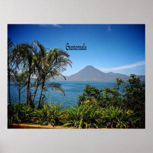 Poster Guatemala, Nature's Beautiful Landscape