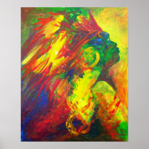 Póster Guatiguana, o Taino 2011