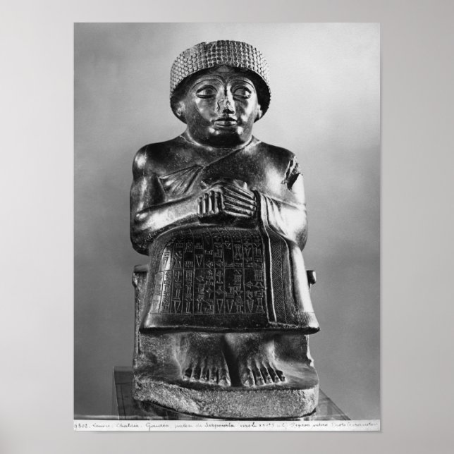 Poster Gudea, Príncipe de Lagash (Frente)