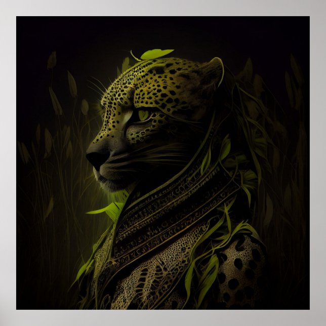 Poster Guépard (Frente)