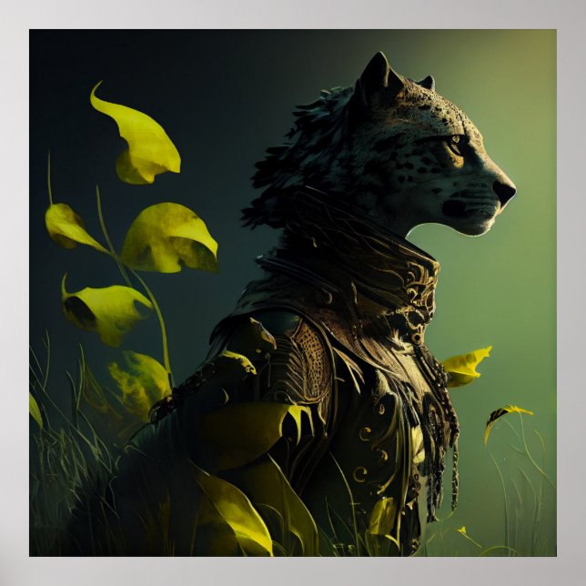 Poster Guépard (Frente)