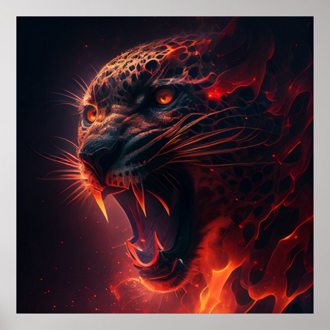 Poster Guépard (Frente)