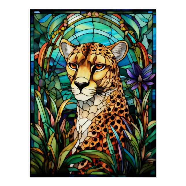 Póster Guepardo (Frente)