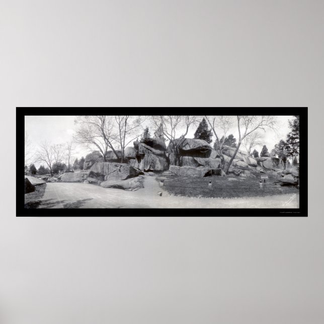 Póster Guerra Civil Devils Den Foto 1909 (Frente)