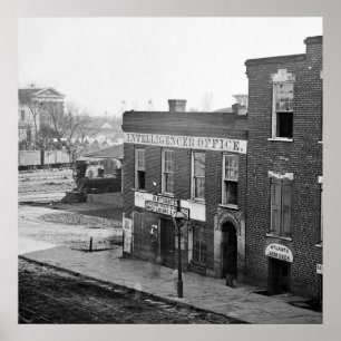 Poster Guerra Civil em Atlanta, 1864