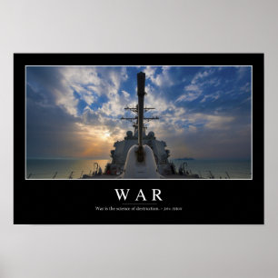 Póster Guerra: Cotação Inspirativa 2