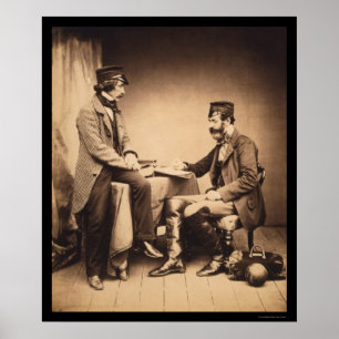 Poster Guerra crimeana 1855 da comissão sanitária