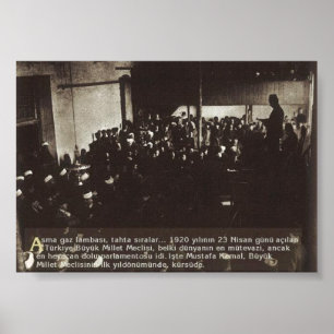 Póster Guerra da independência turca