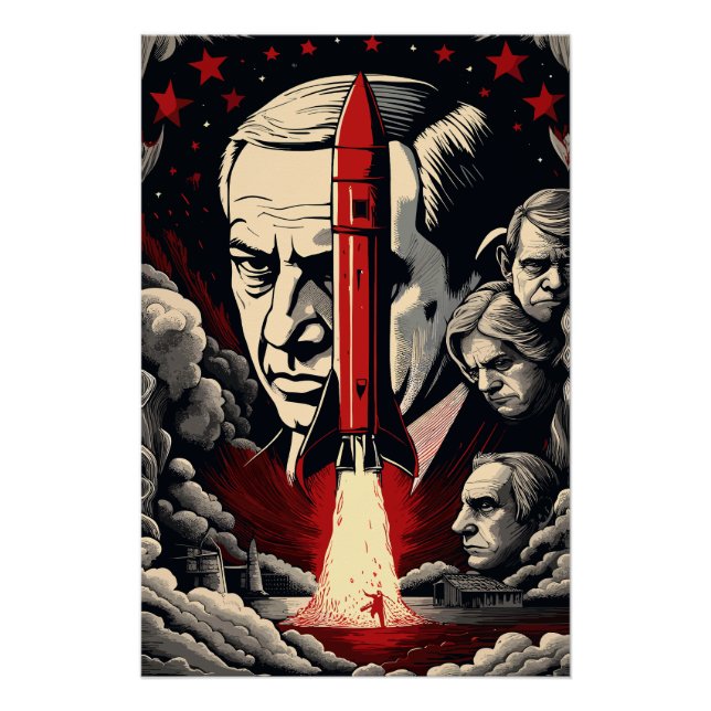 Póster Guerra da Liberdade (benjamin netanyahu) (Frente)