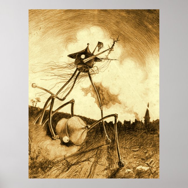 Poster Guerra Da Máquina De Combate Do Mundo (Frente)