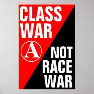 Póster guerra de classes não corre