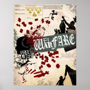 Póster Guerra do bem-estar