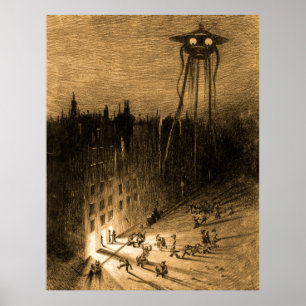 Póster Guerra Do Mundo A Multidão Bêbada