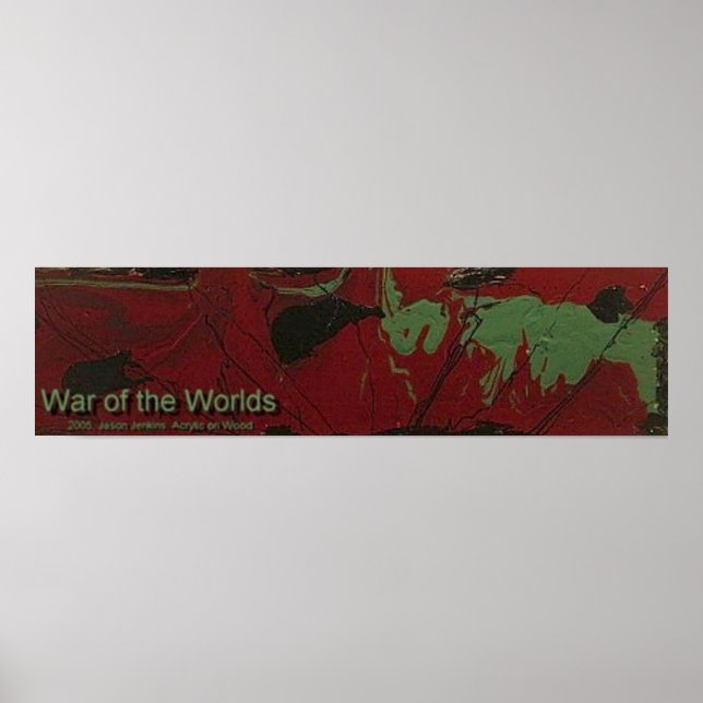 POSTER GUERRA DOS MUNDOS (Frente)