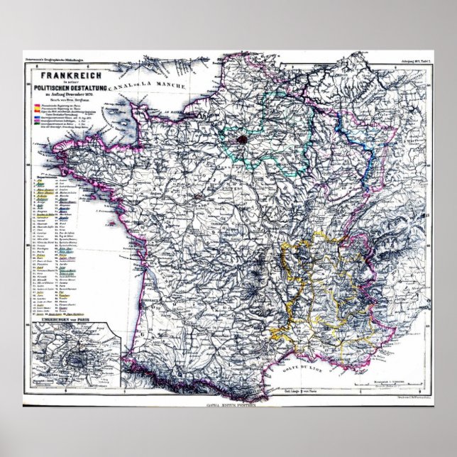 Póster Guerra Franco-Prussiana (Frente)