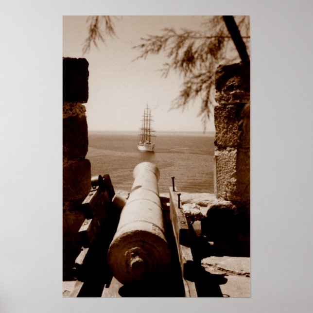 Poster Guerra Naval de Bodrum (Frente)