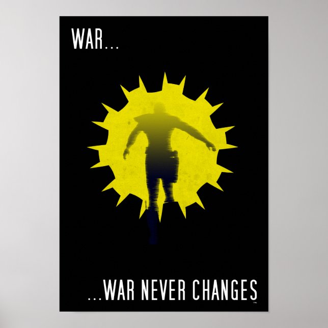 Poster Guerra Nunca Muda (Frente)