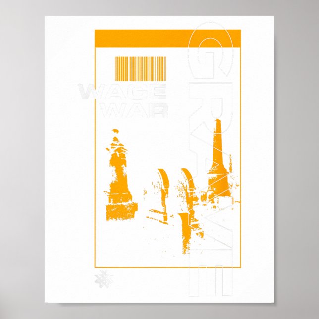 Poster Guerra Salarial - Grave (Frente)