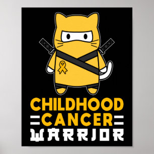 Poster Guerreiro Cancer infantil
