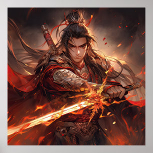 Poster Guerreiro Chinês