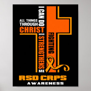 Poster Guerreiro Cristão das Crps Combatente Contra Rsd C