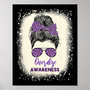 Poster Guerreiro da Consciência sobre Overdose Cabelo Des