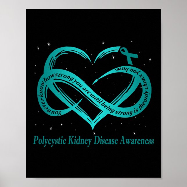 Poster Guerreiro da Doença Renal Poliquística (Frente)