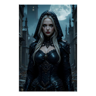 Póster Guerreiro da Lua Gótica