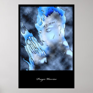 Poster Guerreiro da oração