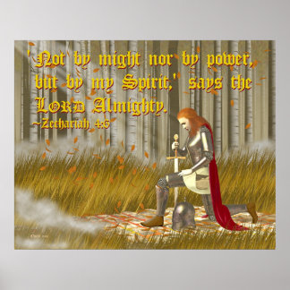 Poster Guerreiro de Deus