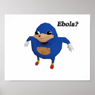 Poster Guerreiro de Sanic do Ugandan