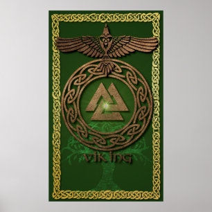 Poster Guerreiro de Viking