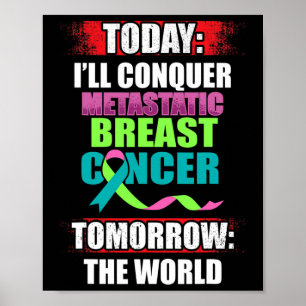 Poster Guerreiro do Cancer da Mama Metastático